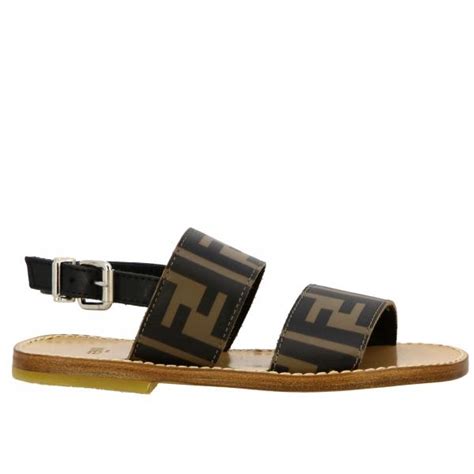 fendi double band sandals|fendi factory outlet online.